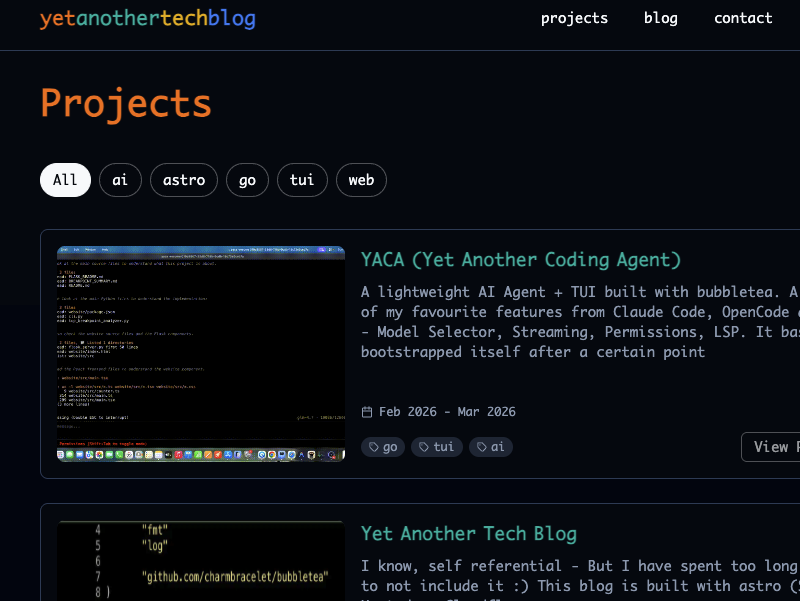 Yet Another Tech Blog